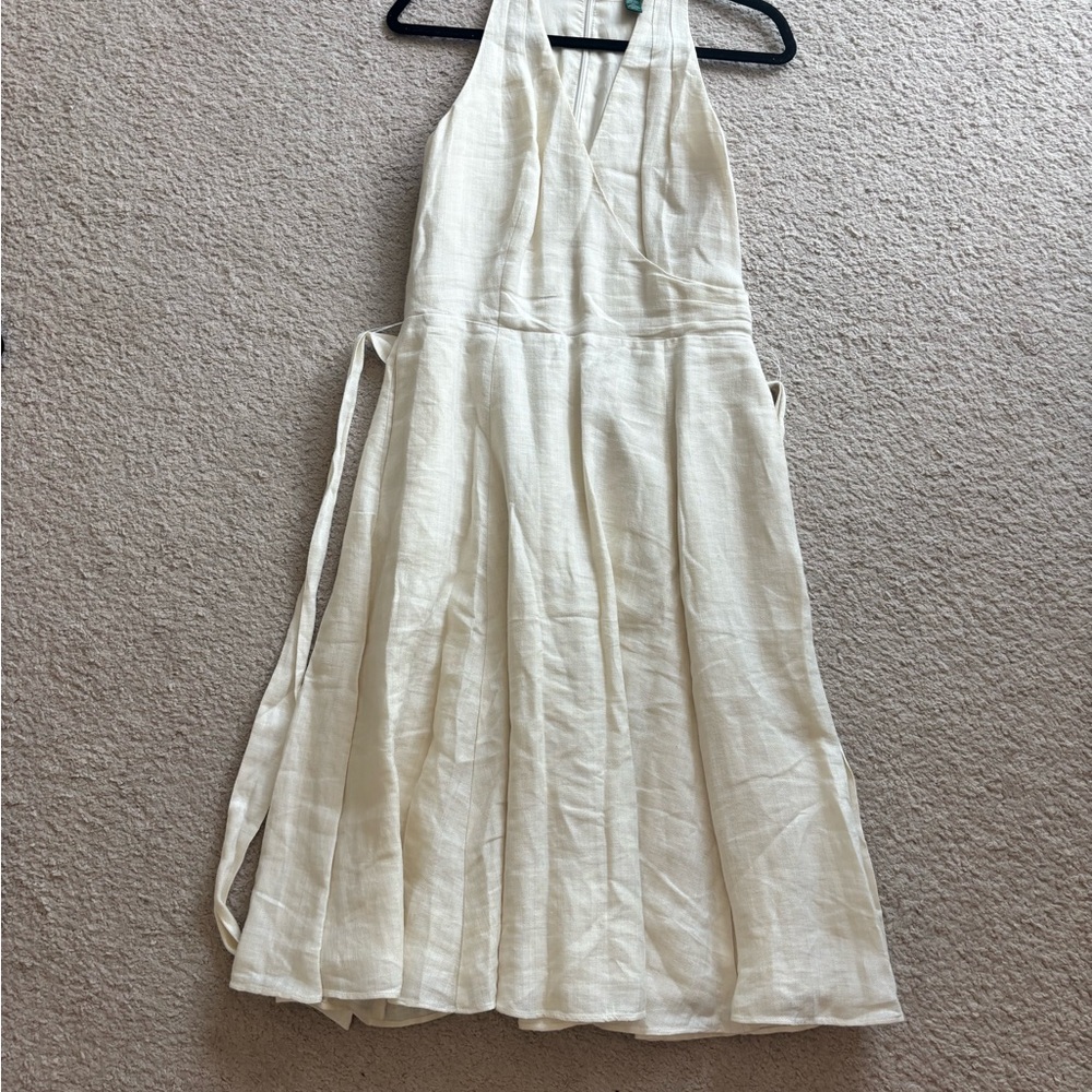 Ralph Lauren Cream Linen Dress